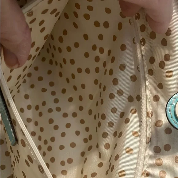 Kate Spade Blue Shoulder Bag with Structured Design - Picture 8 of 12